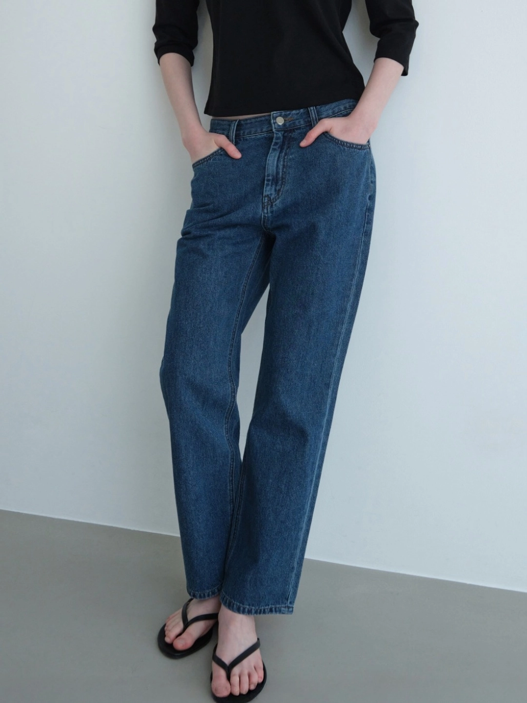 로우클래식 Classic Slim Straight Fit Denim_Blue 상품 이미지 2