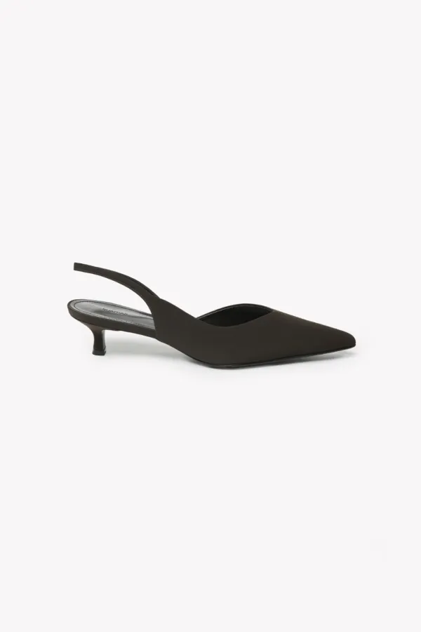 Minoa Sling Back Heels (Brown)