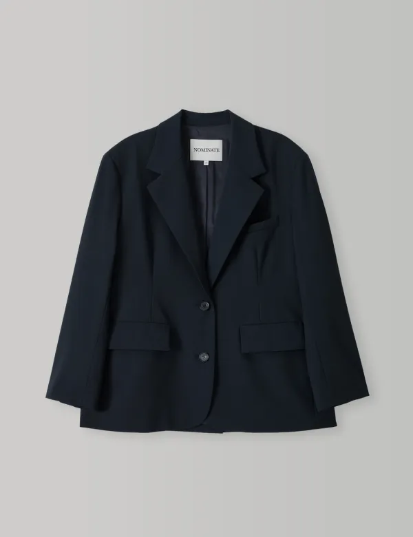 Breeze Tailored Jacket (Navy)