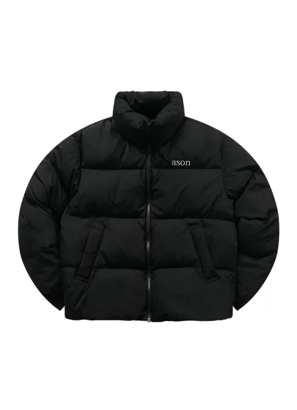 TRACE PUFFER JACKET / BLACK