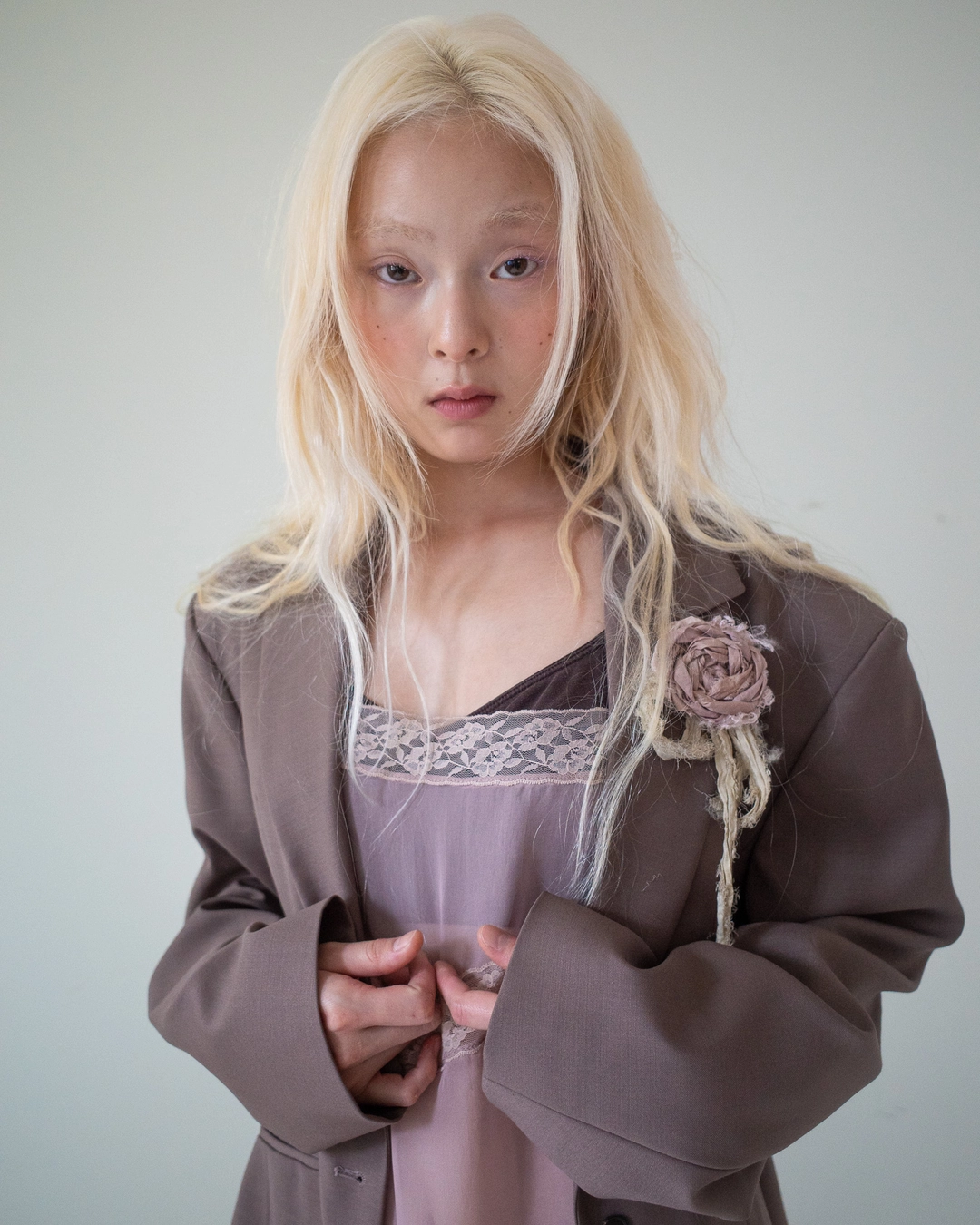 플레따 [2차] flétta Romantic Waisted Jacket_Dusty Rose 상품 이미지 2