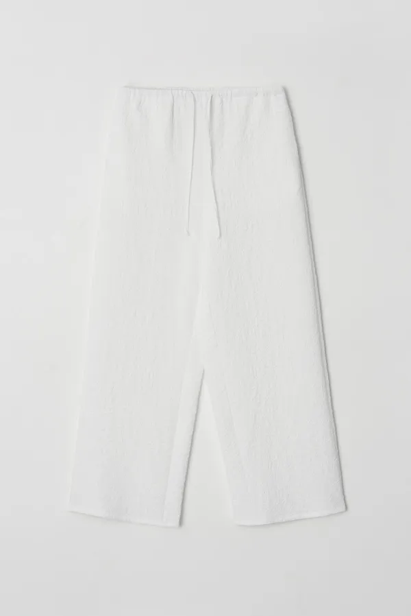 renee string pants - off white