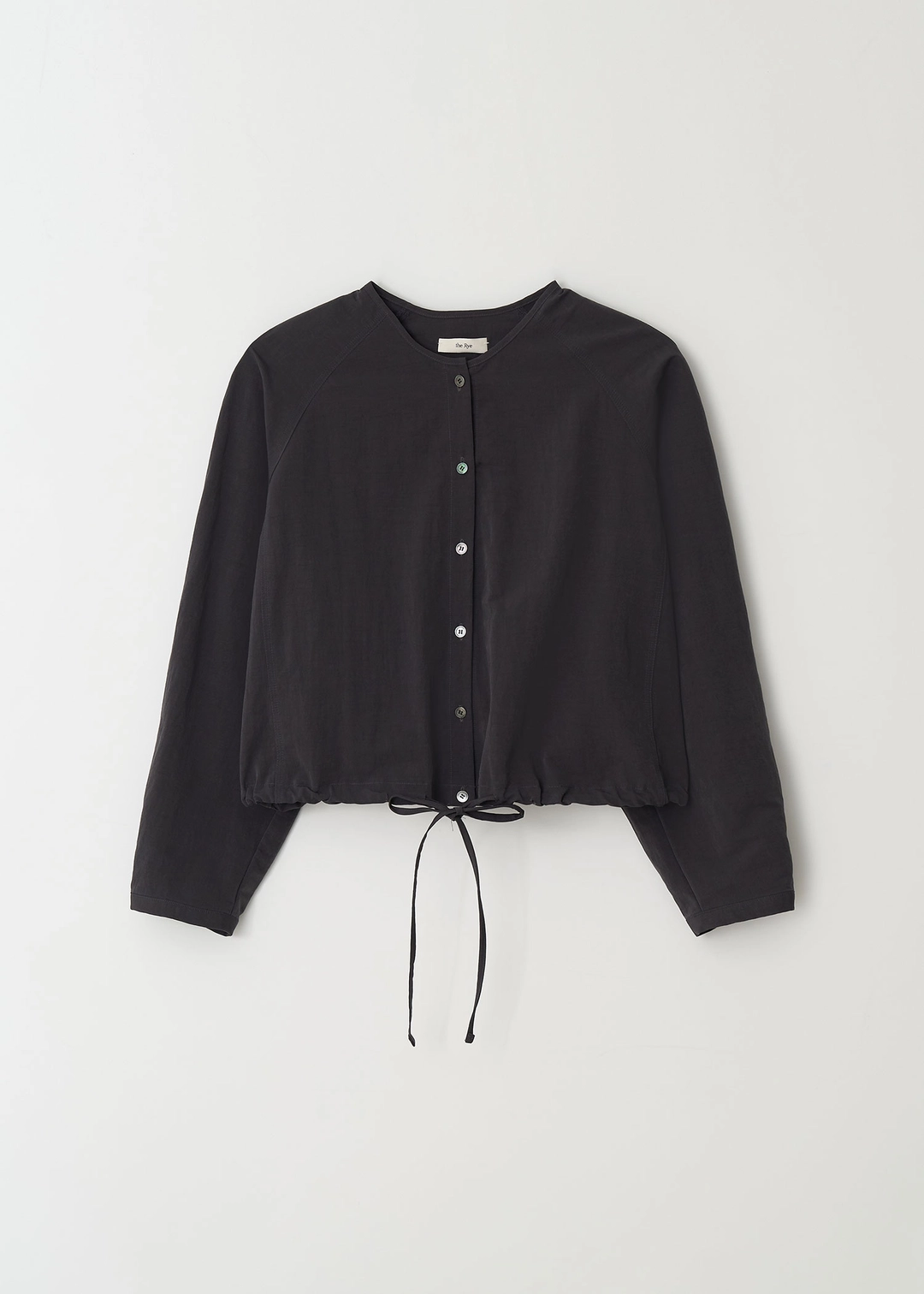 더라이 Raglan String Blouse(Charcoal) 상품 이미지 1
