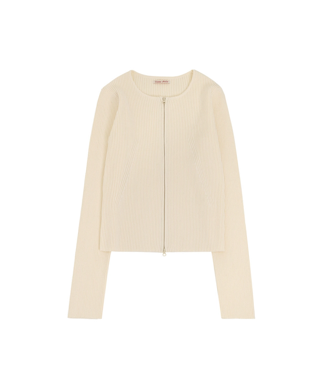 반원 아뜰리에 KN4286 투웨이 클로저 니트_Light beige 상품 이미지 1