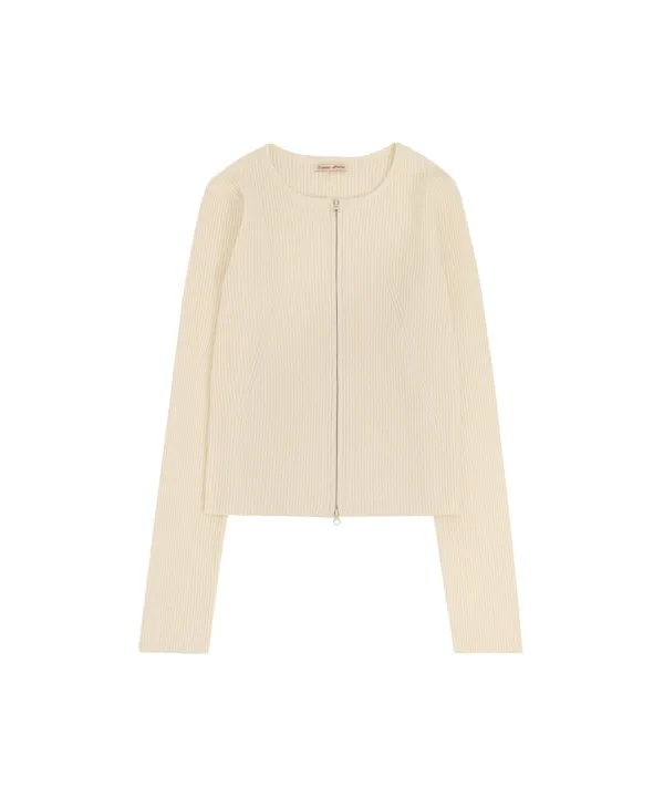 KN4286 투웨이 클로저 니트_Light beige