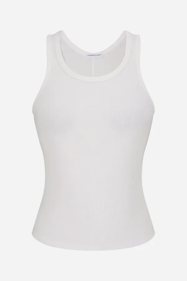 pure paneled sleeveless top