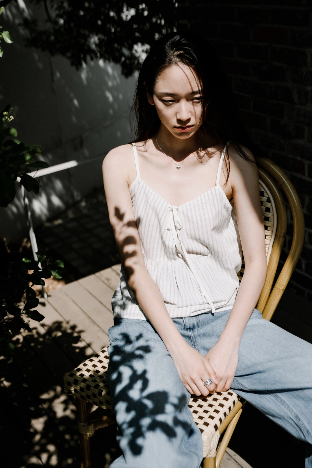 스앨더 36406_Light linen blend jeans 상품 이미지 2