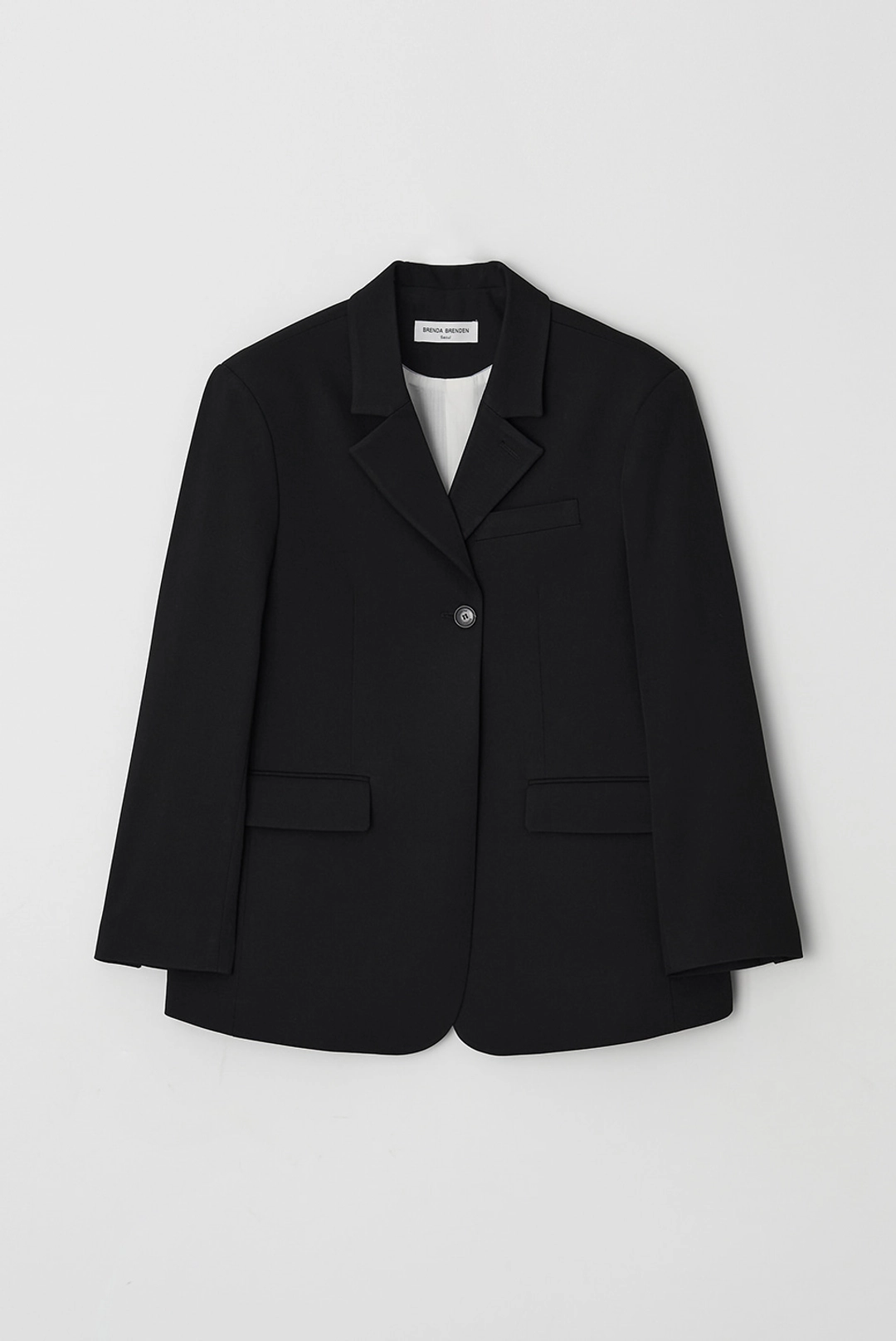 브렌다 브렌든 NCFV over jacket - black 상품 이미지 1