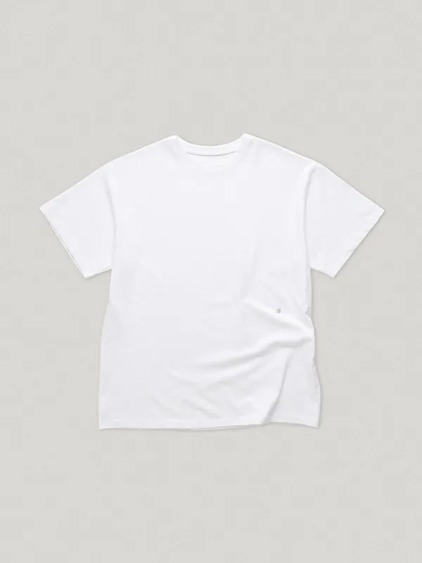 Nika Gathered Tee White (4th)