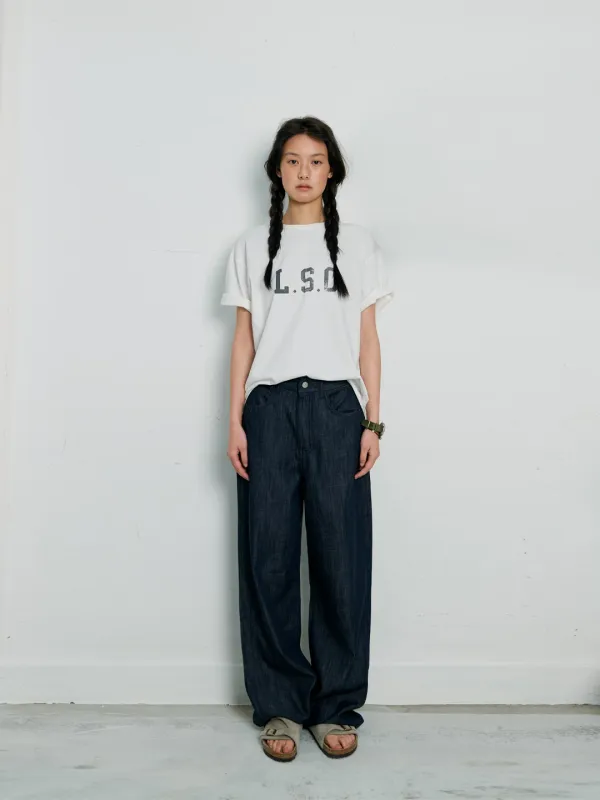 [6/12 예약배송] LSO summer loose-fit jean_midnight blue