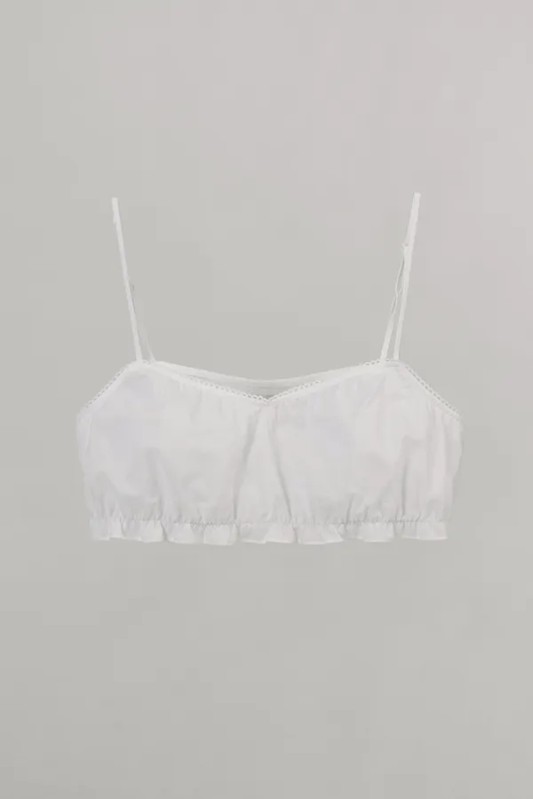 [EXCLUSIVE]COTTON BRA TOP_WHITE LABEL