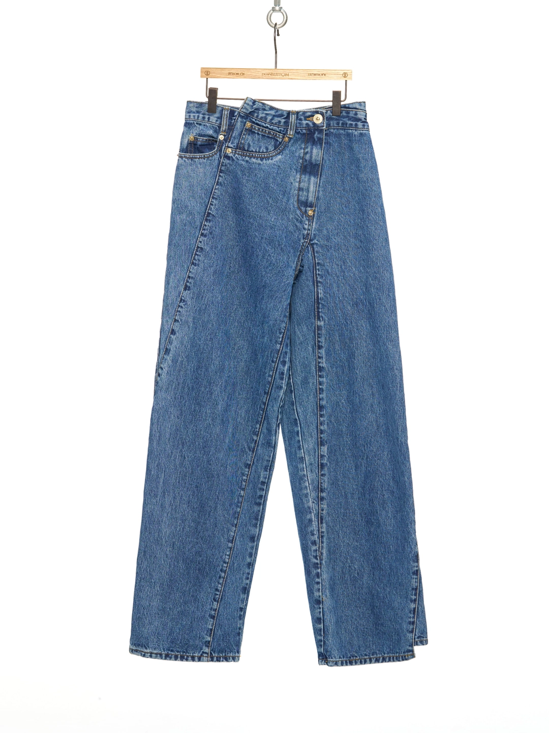 푸쉬버튼 PS26 BLUE LAYERED PANEL DENIM PANTS 상품 이미지 1