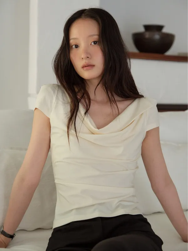 Soft Drape T-shirt_3Color