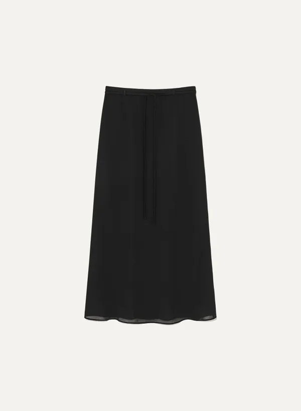 [RESTOCK] Lucius Gored Skirt Black