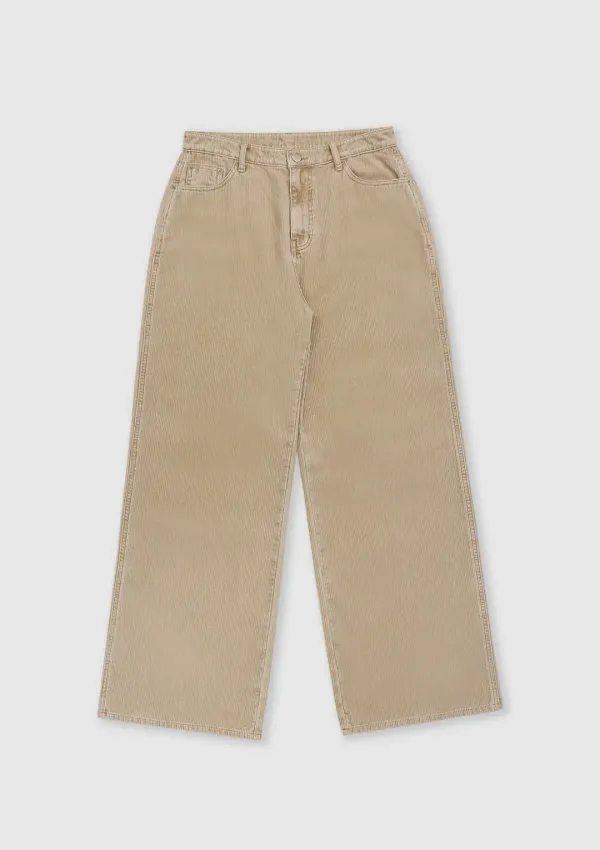 Corduroy Pants (Beige)