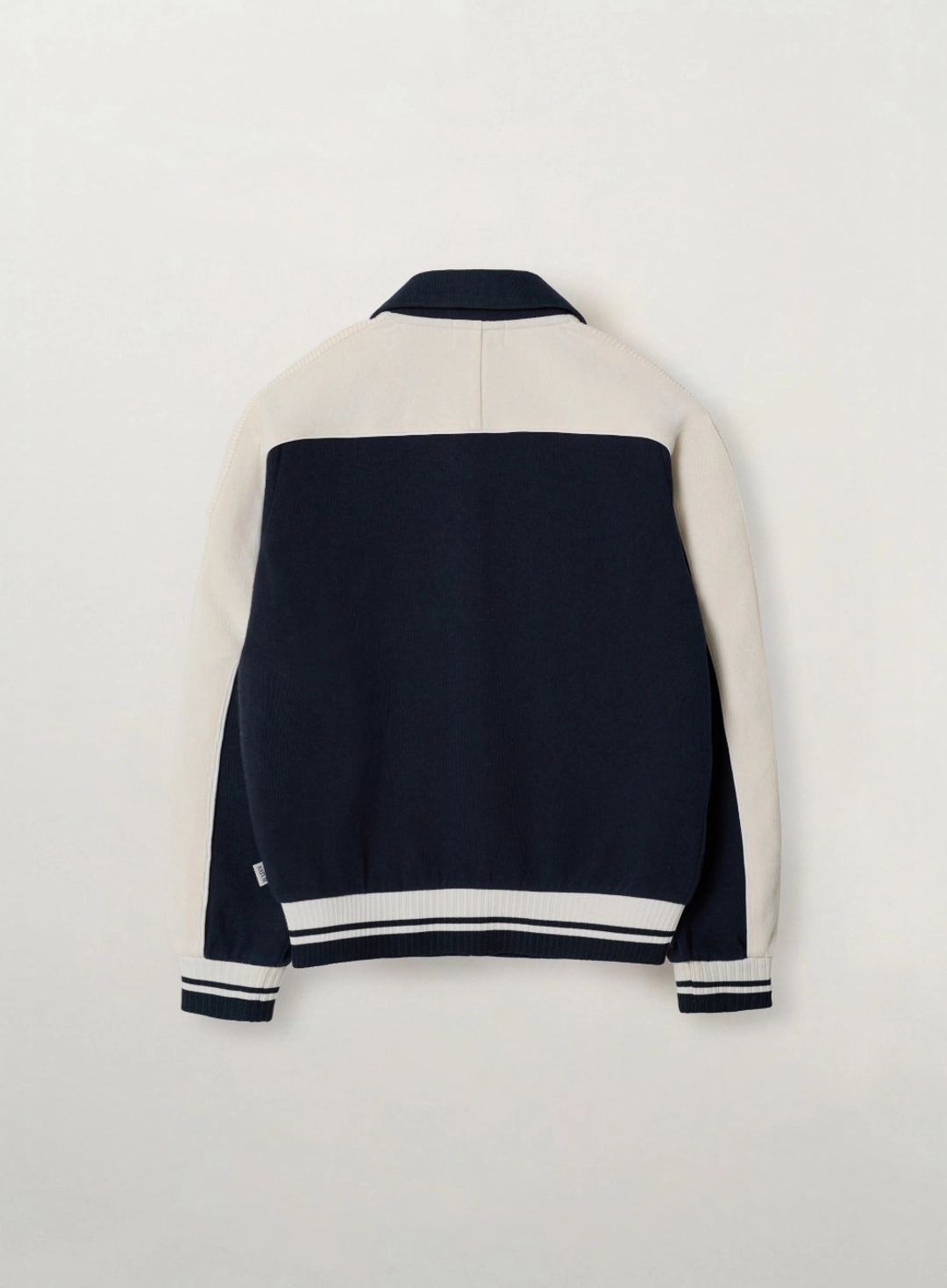 세터 (W) Lawton Lining Collar Track Zip-up Jacket - Navy 상품 이미지 2
