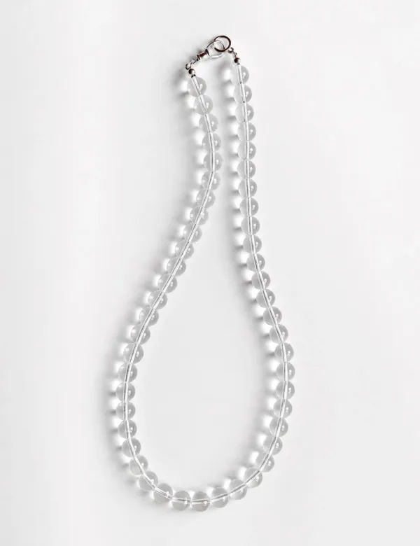 Clear Glass Necklace