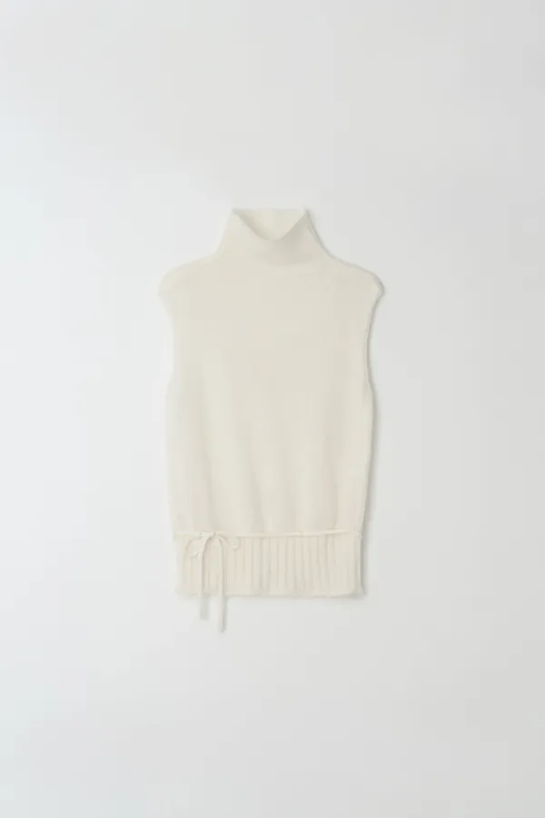 air turtleneck vest (ivory)