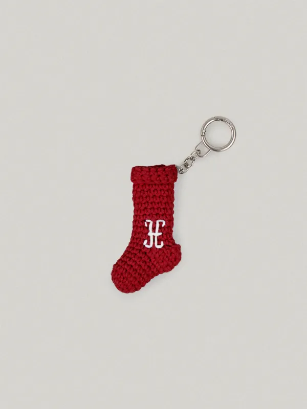 NOEL SOCK KEYRING (RED)