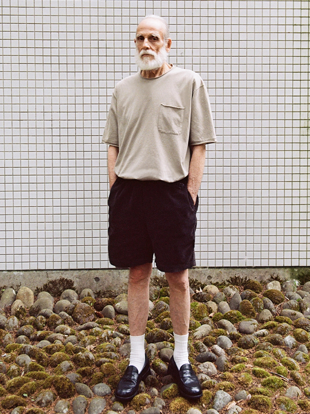 파르티멘토 Raw Edge Pocket Tee_Beige 상품 이미지 2