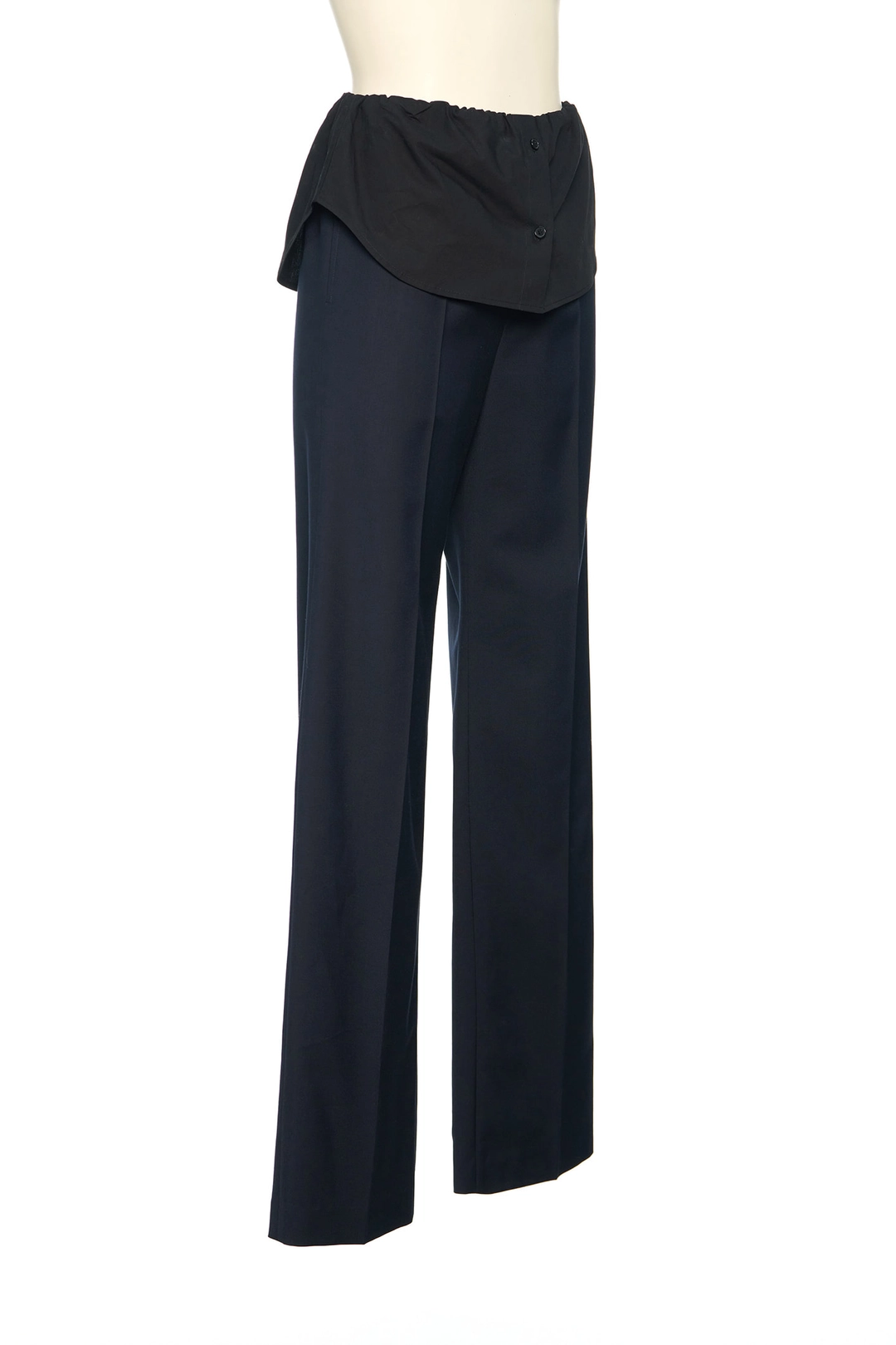 푸쉬버튼 PS26 NAVY SHIRT LAYERED PANTS 상품 이미지 3