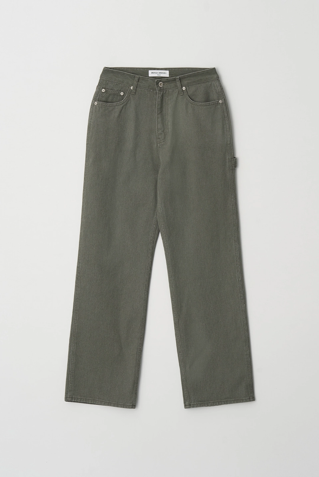 브렌다 브렌든 cation color pants - khaki 상품 이미지 1