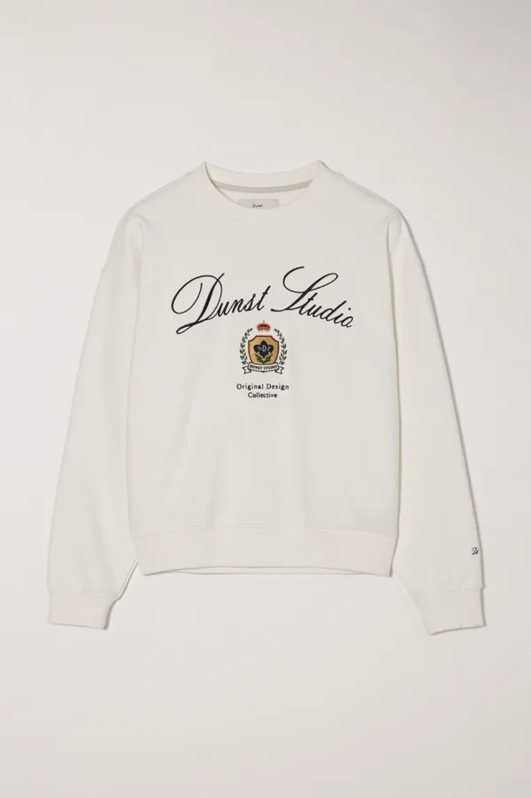 UNISEX CLASSIC LOGO SWEATSHIRT CREAM_UDTS5C113CR