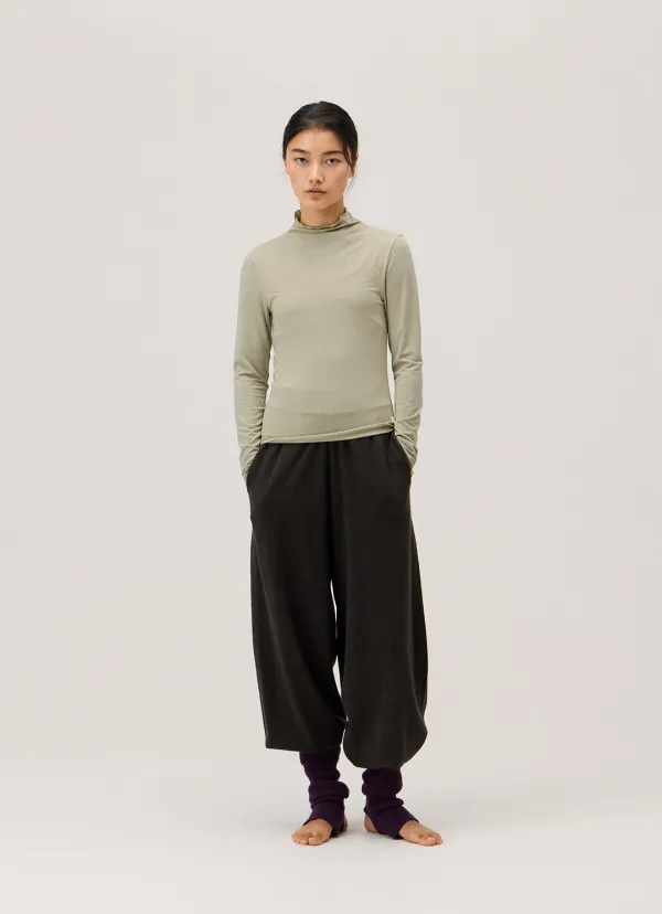 Foveo knit jogger_Dark Melange Grey