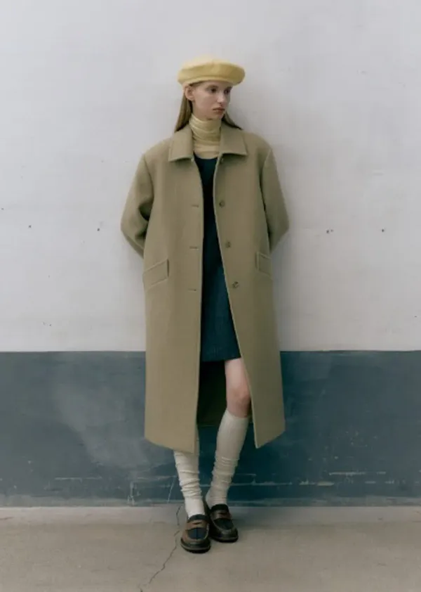 [2차 리오더] STANDARD MAC COAT (olive beige) [김연아 착용]