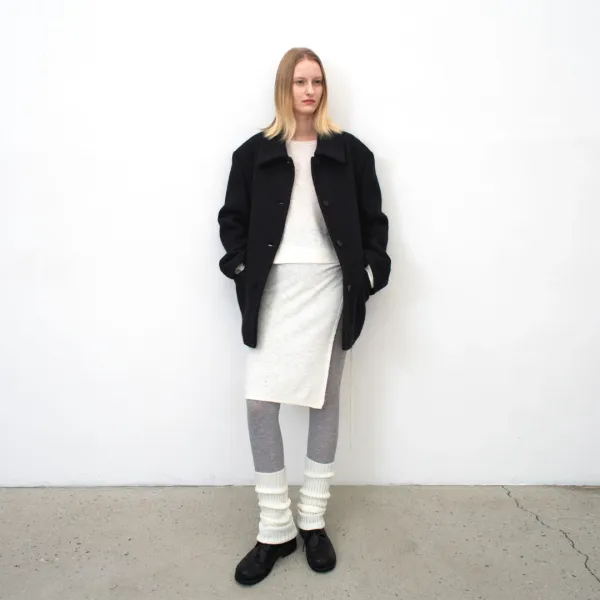(CT-1468)WOOL BOUCLE OVERFIT JACKET