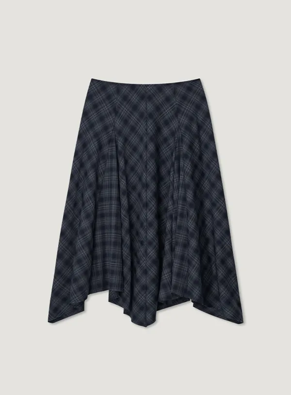 DINDEE FLARE SKIRT_NAVY