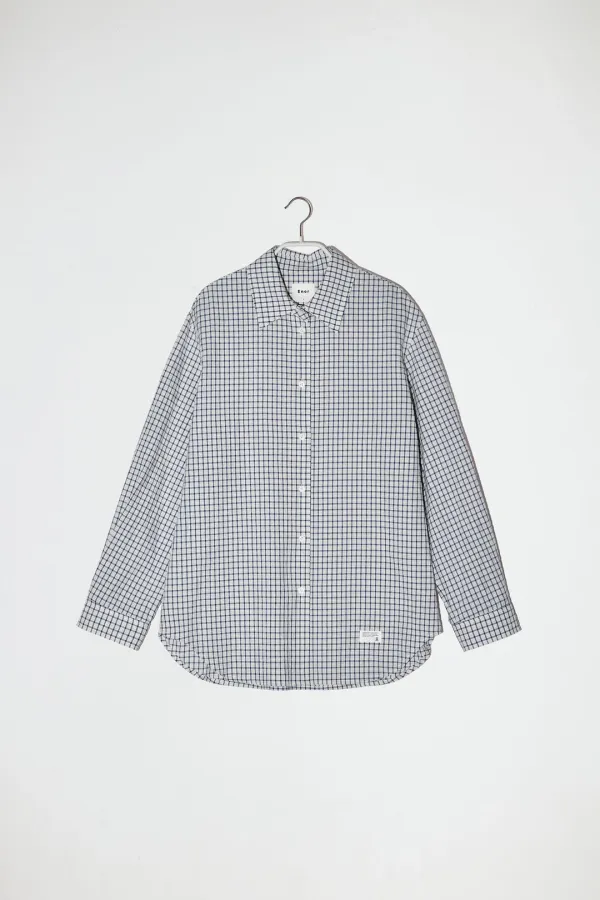 STANDARD CHECK SHIRT - BLUE