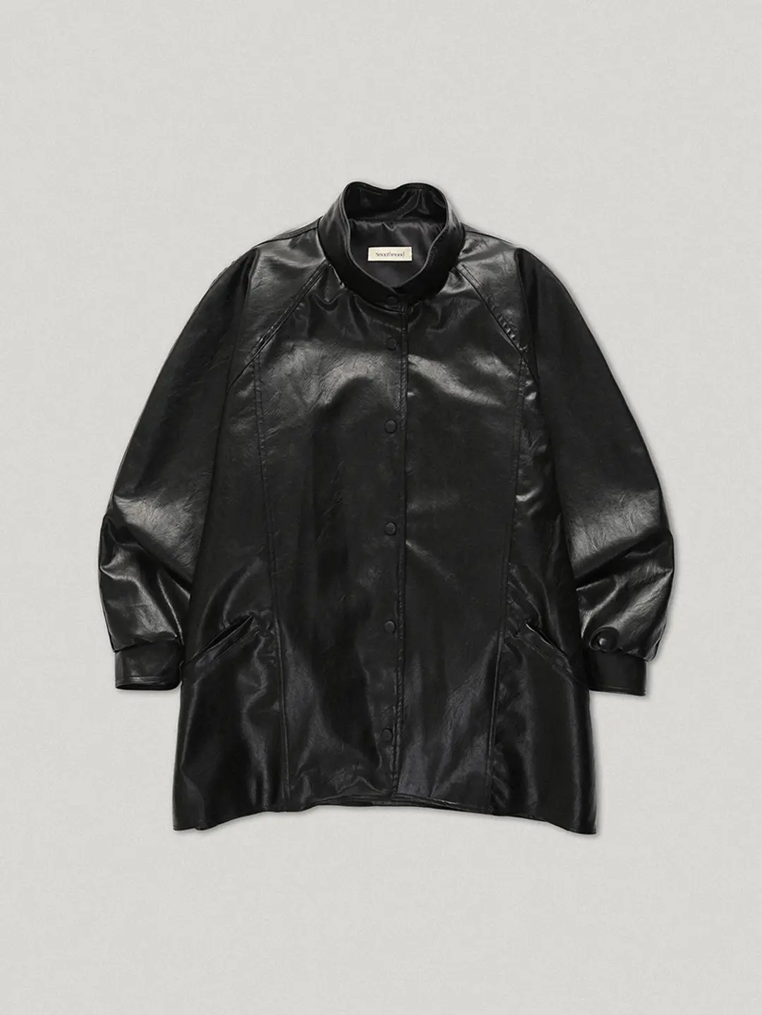 Black Des Prés Leather Jacket