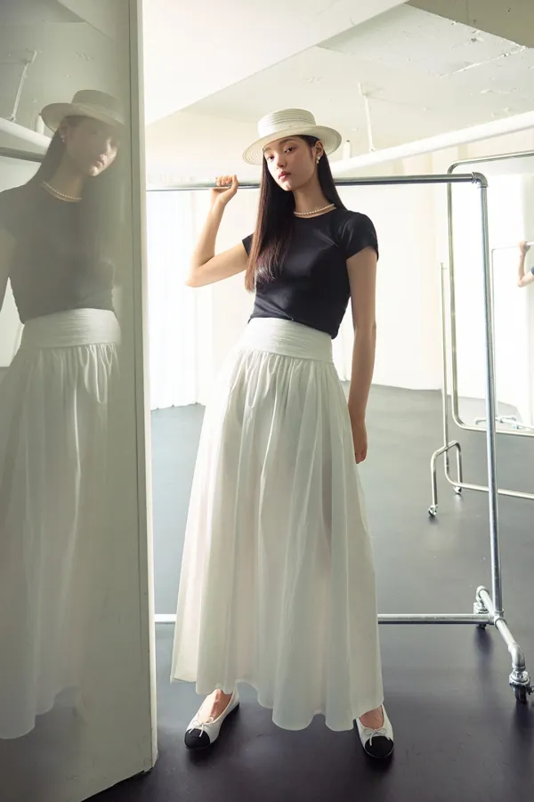NO.30 SKIRT - WHITE
