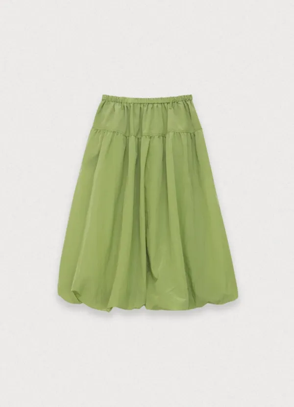 Tipsy glossy skirt - olive [2nd]