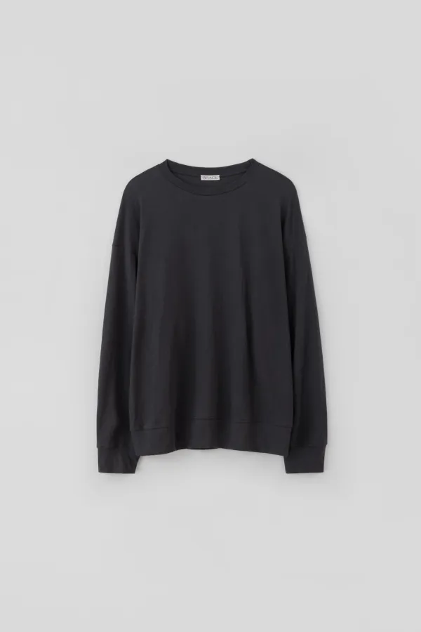 Light Cotton Sweatshirt_Navy