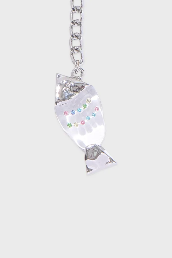 Cat Friends Keyring (Silver)