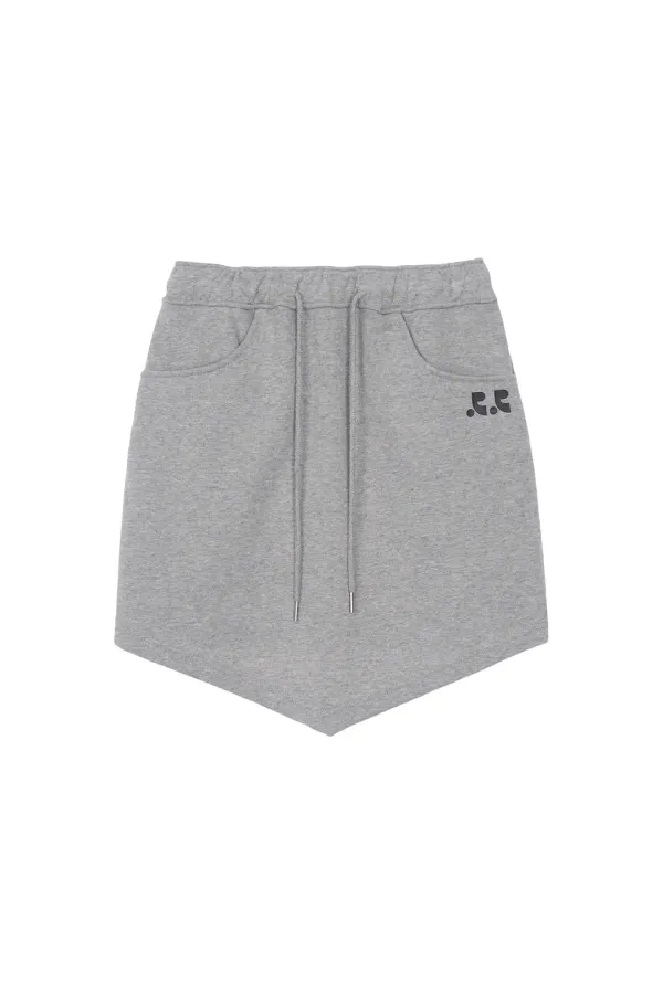 RR ARROW POINT SKIRT - GREY