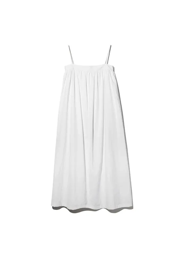 FLORE PURE DRESS [WHITE]