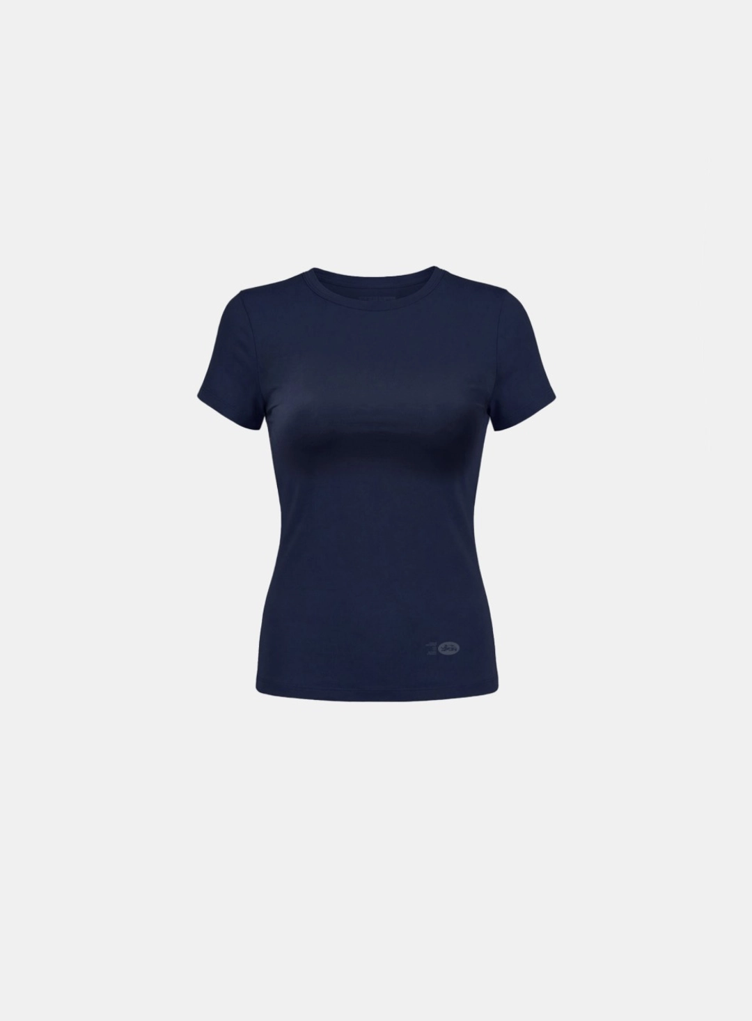 배드블러드 [w-tee26-091] Everyday Crew Neck Short Sleeve T-Shirt - Navy 상품 이미지 1