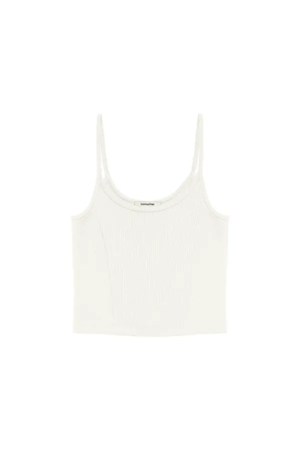 RIBBED TANK TOP (BLACK)