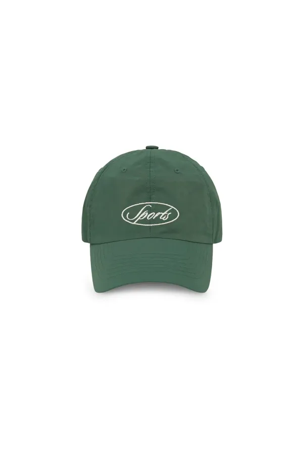 Sports Nylon Ball Cap (pine green)