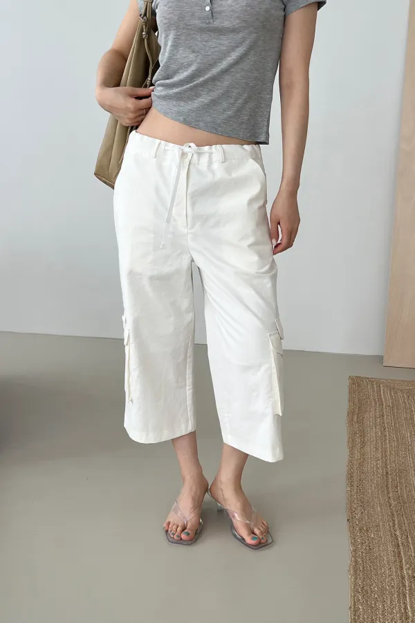 Weekend Cargo Pants (white)