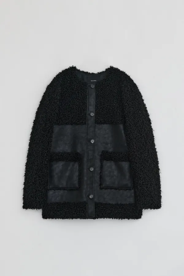 FUR SHEARLING COAT