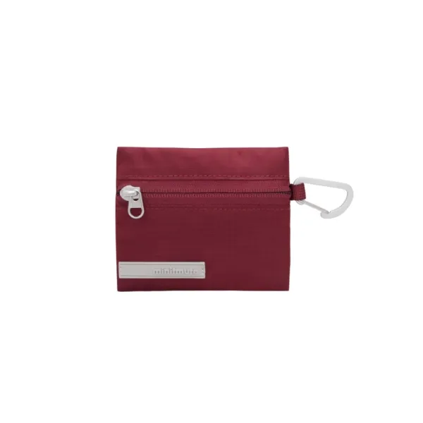 bask wallet keyring - wine