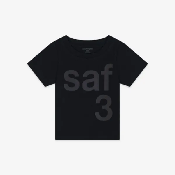 [Kids] Basic Safari Tee (Black)