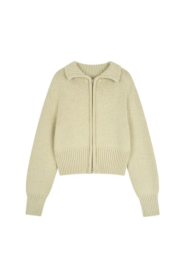 Betty Knit Zip-up