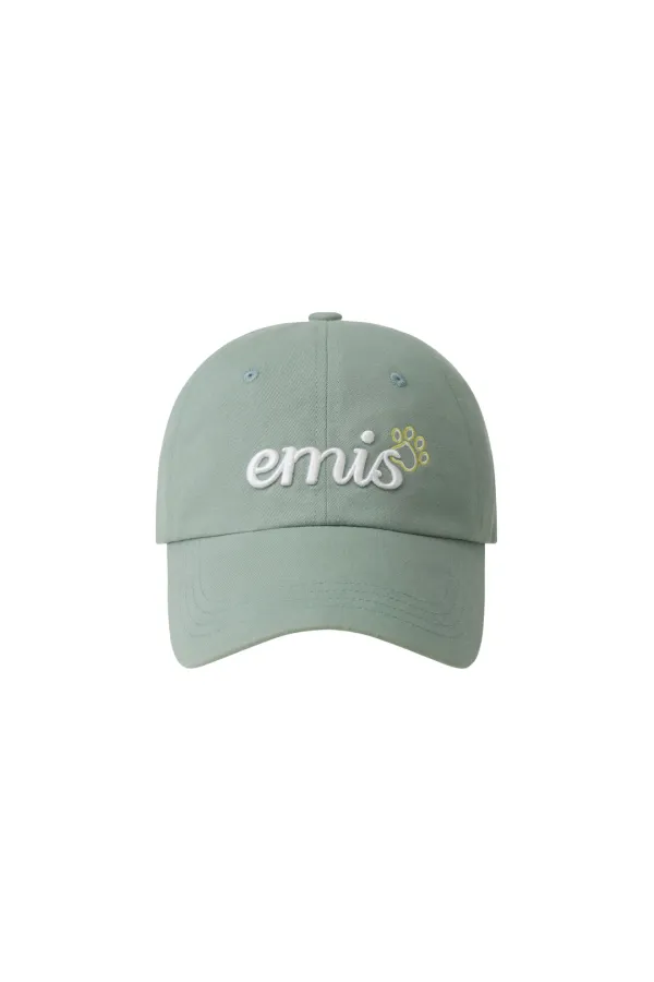 LETTERING LOGO BALL CAP-GREEN