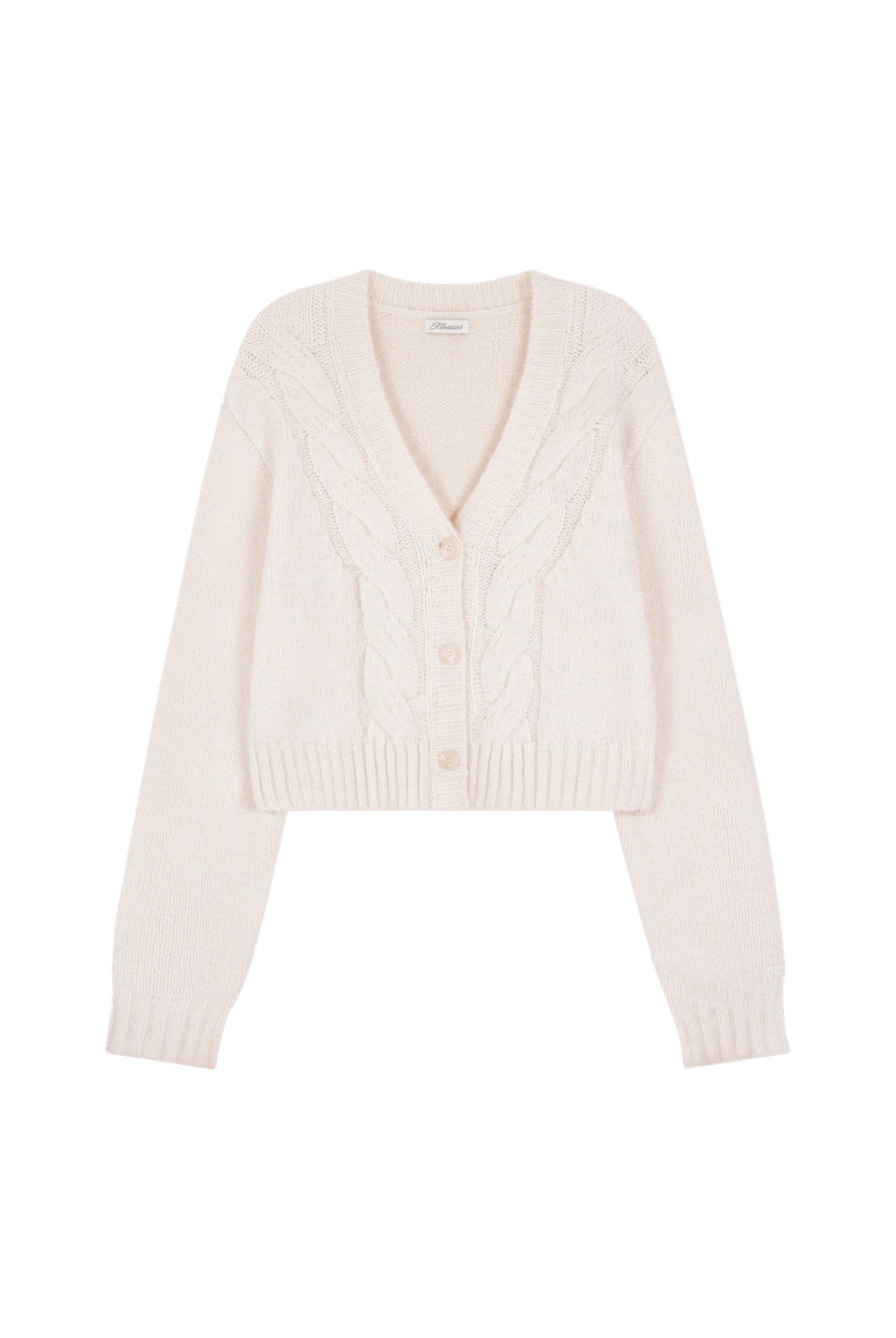 클리시어 Mellow cream cardigan, Baby Pink 상품 이미지 1