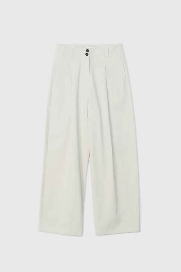 Cotton Chino Pants (Light Beige)